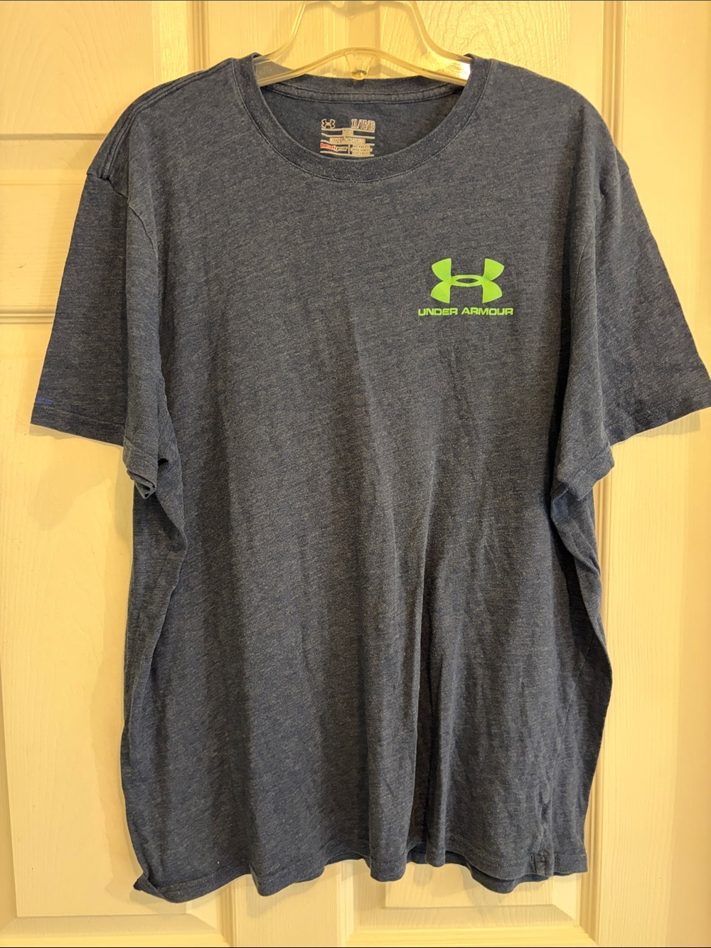 2 Shirts- Under Armour Navy and Gray Short Sleeves Bundle